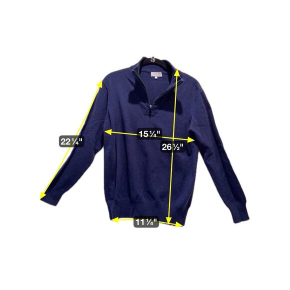 Unbranded Exclusive Cashmere sweater women quarter zip size M Hand Made in Nepal - Picture 10 of 10